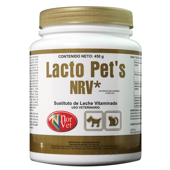 Lacto Pets Nrv 450 gr. - Norvet Lacto Pets Nrv 450 gr. - Norvet